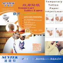 Temporary Tattoo Sticker Water Decal Transfer Paper